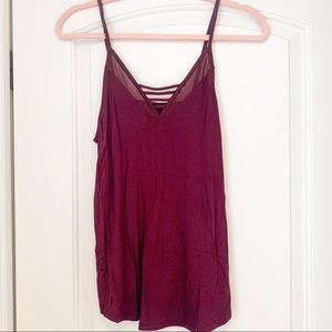 ✨3 for $15 | American Eagle Maroon Tank